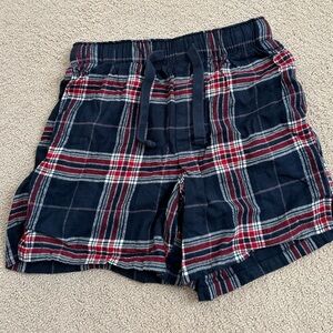 Abercrombie & Fitch Plaid Soft A&F Sleep Shorts